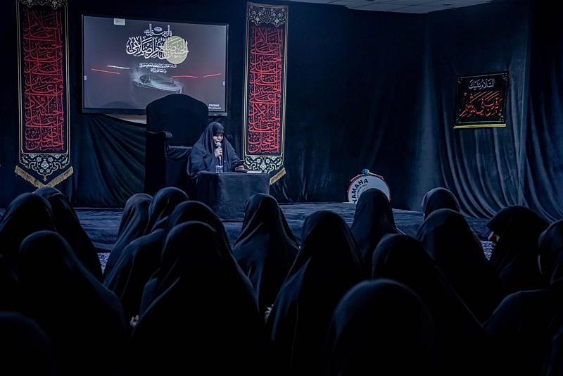 شعبة الخطابة الحسينية النسوية تقيم مجلس عزاء بذكرى استشهاد الإمام الحسن (عليه السلام)
