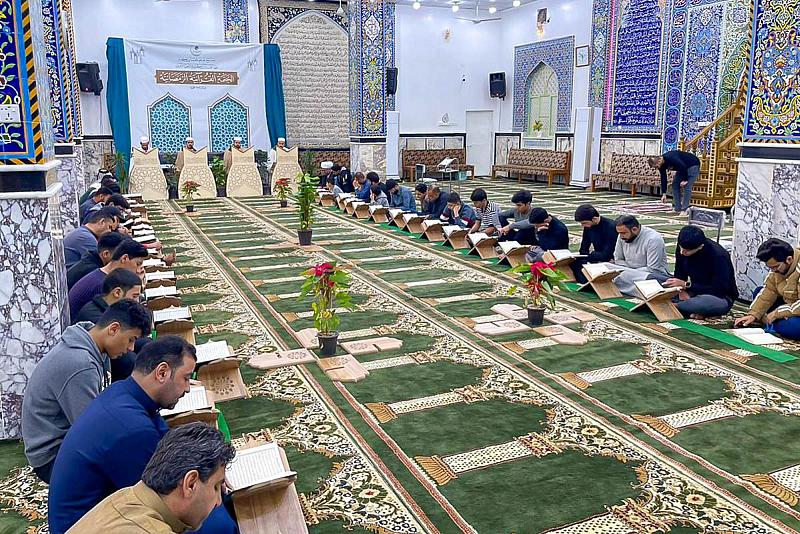 بمشاركة (25) قارئًا.. المجمع العلمي يقيم ختمة قرآنية في محافظة ميسان