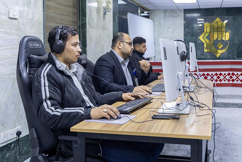 قسم الإعلام يُجري اختبارات الكفاءة المهنية للملاكات الإعلامية في العتبة العباسية المقدسة