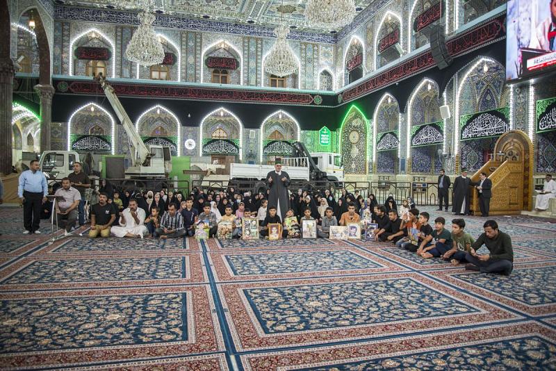 العتبةُ العبّاسية المقدّسة تستضيف 80 عائلةَ شهيدٍ مع ذويهم