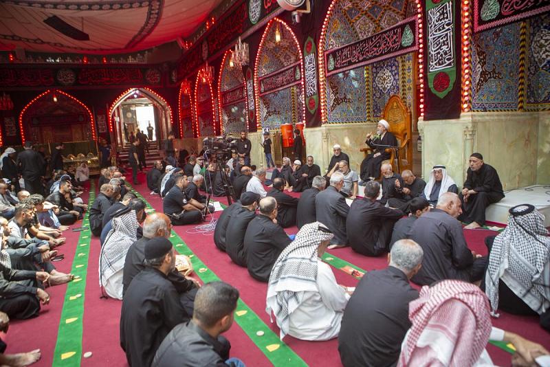 (دروسٌ عاشورائيّة) عنوانٌ لمحاضرات قسم الشؤون الدينيّة في العتبة العبّاسية المقدّسة