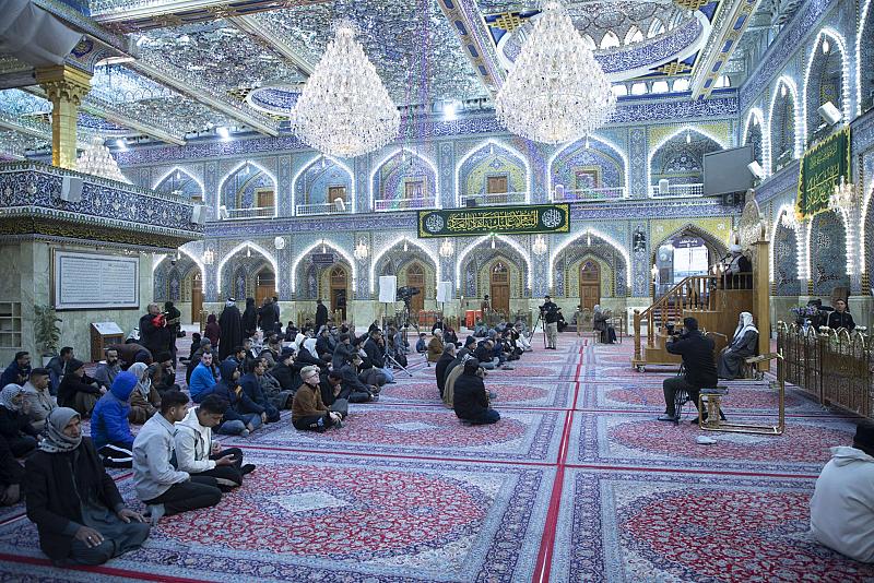 العتبة العباسية تقيم مجلس عزاء بذكرى استشهاد الإمام الهادي (عليه السلام)