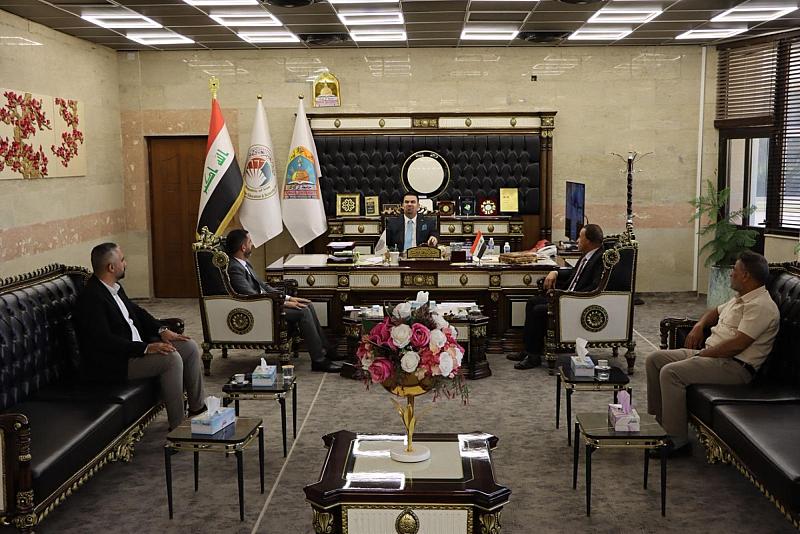 العتبة العباسية المقدسة تعلن انضمام جامعتي كركوك والتقنية الشمالية لمشروع المستودع الرقمي العراقي