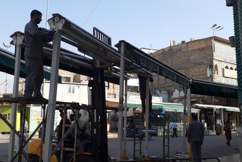 وحدةُ صيانة قسم الشؤون الخدميّة تُنجز عدداً من الأعمال الحِرَفيّة والميكانيكيّة