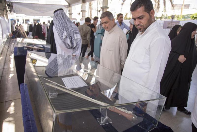 بالصّور: متحفُ الكفيل للنفائس والمخطوطات يُشارك في مهرجان (ملبّون)... 