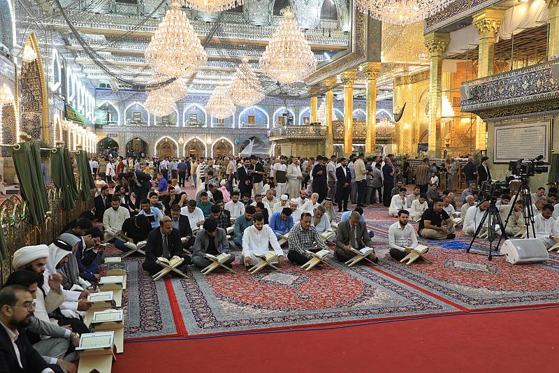 ضمن برنامج عرش التلاوة.. المجمَع العلميّ يستضيف أساتذة الدورات القرآنية 