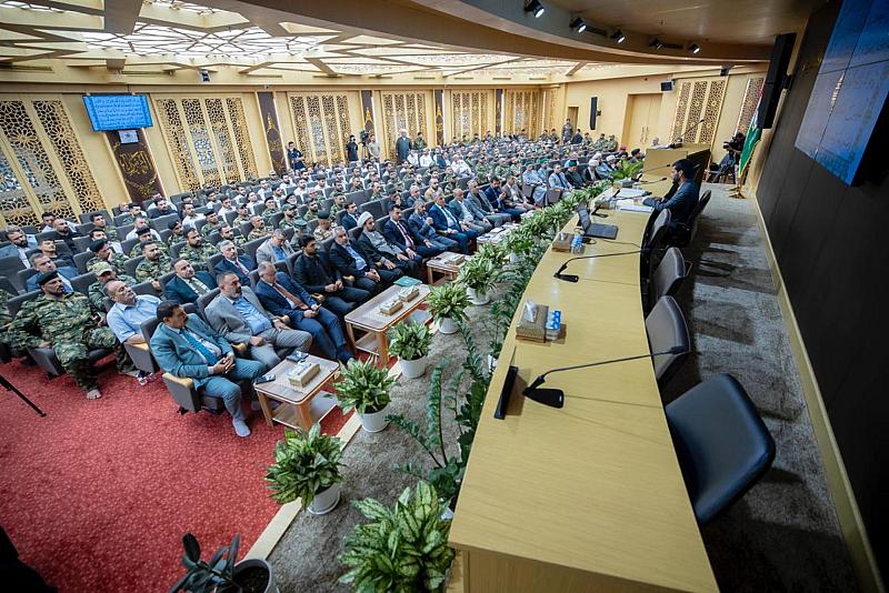 انطلاق الجلسة البحثية الأولى ضمن فعاليات اليوم الثاني للمؤتمر العلمي حول فتوى الدفاع الكفائي