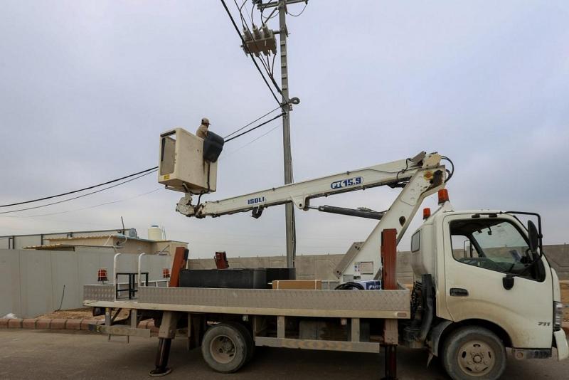 اتّصالاتُ العتبة العبّاسية المقدّسة تُباشر بمشروع كاميرات المراقبة الأمنيّة لمجمّع العبّاس(عليه السلام) السكنيّ