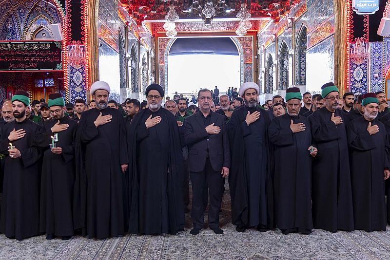 عبر موكب عزاء موحد.. خدمة العتبتين المقدستين يحيون اليوم السابع لذكرى شهادة الإمام الحسين (عليه السلام)