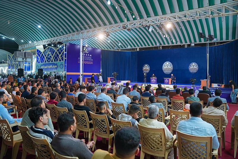 المجمع العلمي يشرع بعقد ندواته القرآنية ضمن فعاليات ملتقى النورين في بابل