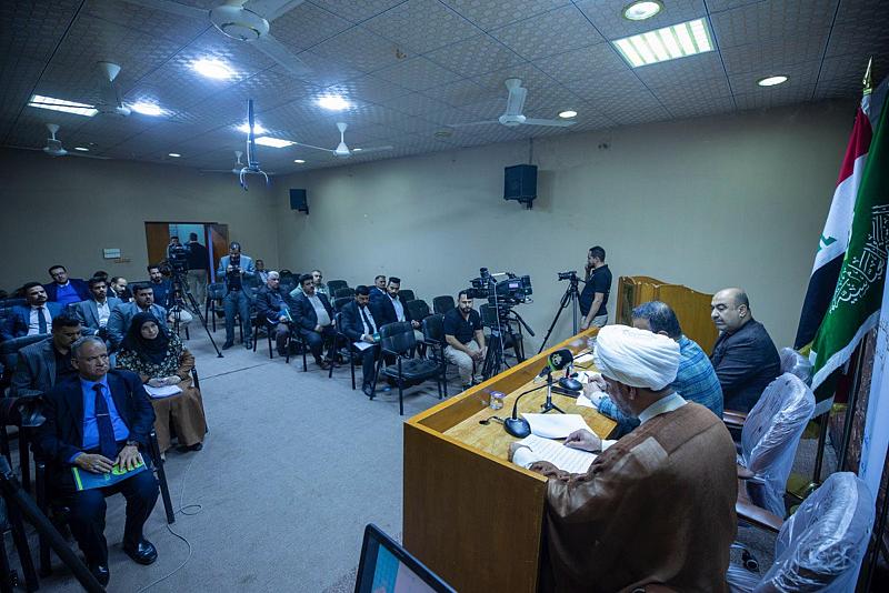 قسم الشؤون الفكرية يشارك في المؤتمر العلمي لإحياء تراث أمير المؤمنين (عليه السلام)