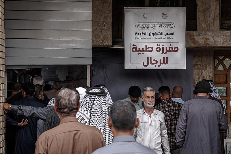 في ليالي الجمع.. قسم الشؤون الطبية يقدم خدماته للزائرين بالتعاون مع متطوعي هيأة الجود