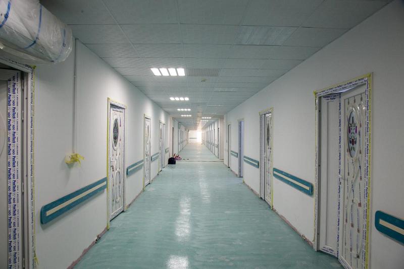الانتهاء من الجزء الأوّل لمشروع بناية الحياة الخامسة لعلاج المصابين بكورونا في بغداد