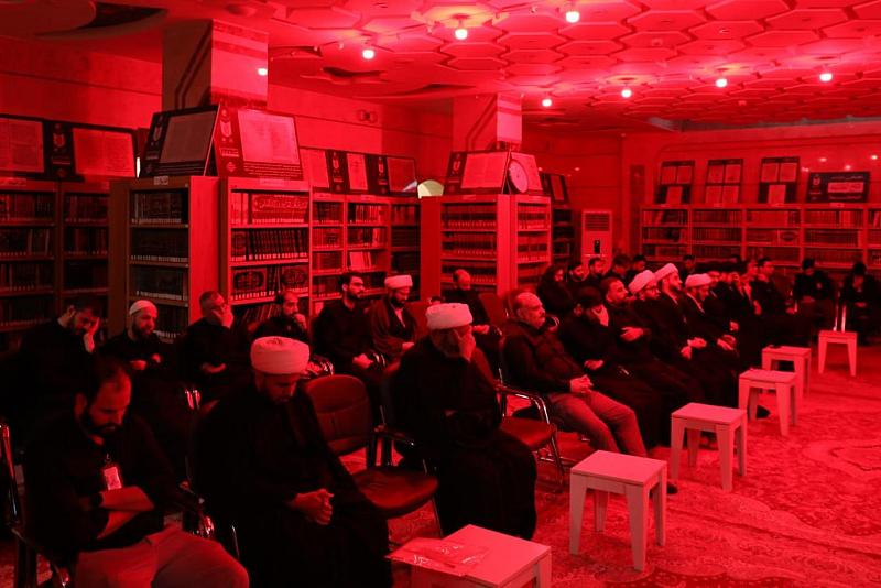 الهيأة العليا لإحياء التراث تقيم مجلس عزاء في اليوم الثالث عشر من المحرّم بالنجف الأشرف
