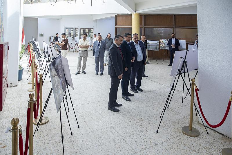 العتبة العباسية المقدسة تنظم معرضًا لتوثيق الجرائم التي اُرتكبت بحق العراقيين