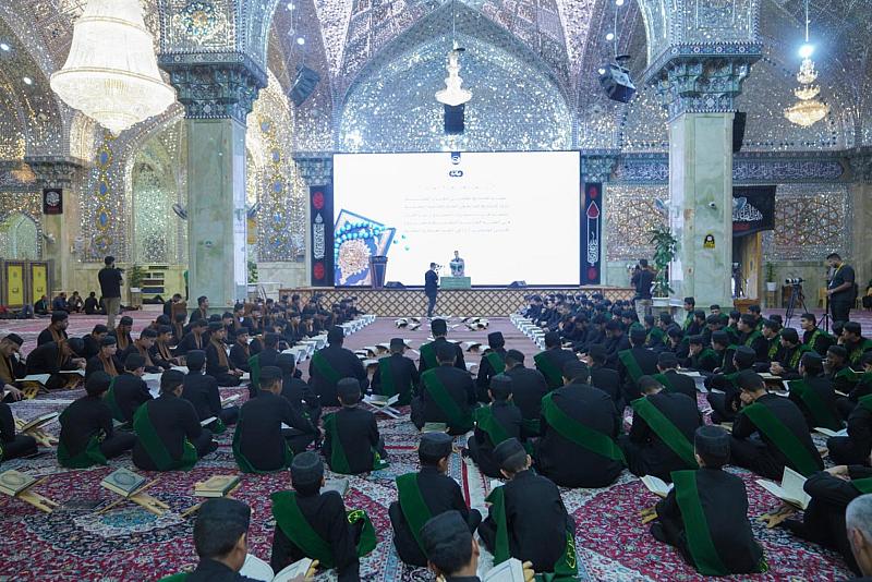 بمشاركة قراء العتبة العسكرية المقدسة.. المجمع العلمي ينظم محفلًا قرآنيًّا في سامراء