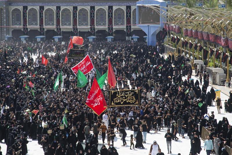 أكثرُ من (90) موكباً للقبائل العراقيّة اشتركت في مراسيم ذكرى دفن الأجساد الطاهرة لواقعة الطفّ