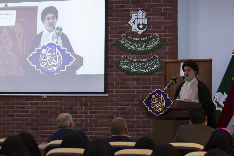 كلمةُ سماحة المتولّي الشرعيّ للعتبة العبّاسية المقدّسة خلال حفل ختام المُلتقى الإعلاميّ الرابع لمجلّة رياض الزهراء (عليها السلام)