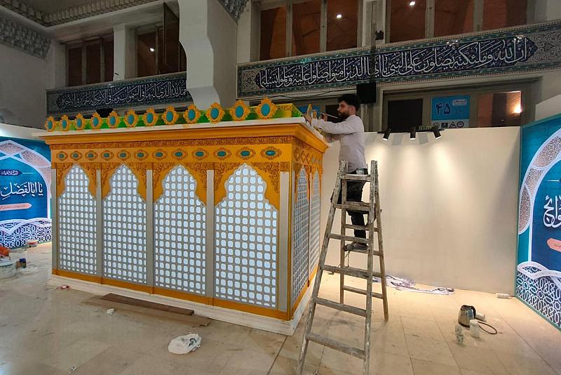المجمع العلمي يواصل استعداداته للمشاركة في معرض طهران الدولي