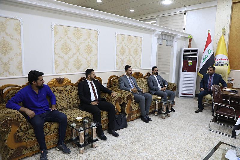العتبة العبّاسيّة تقدّم دعوة لحضور فعّاليّات أسبوع الإمامة لجامعات محافظة ذي قار