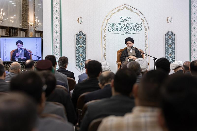 السيد الصافي يقدم المحاضرة الرمضانية الثالثة في شرح دعاء أبي حمزة الثمالي