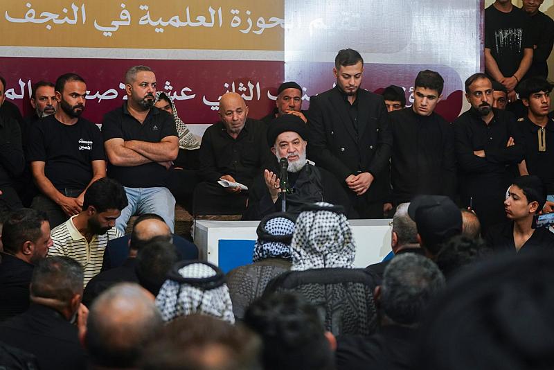 سماحة السيد الصافي: المواكب الحسينية ذخيرة البلد ولا ننسى وقفتها ودعمها في فترة داعش المظلمة