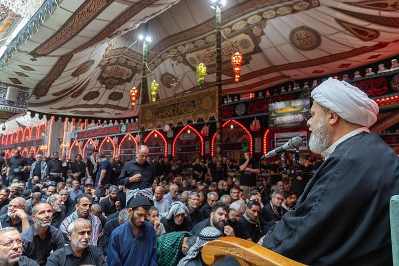 قسم الشؤون الدينية ينظم محاضرته التوجيهية اليومية لزائري أربعين الإمام الحسين (عليه السلام)