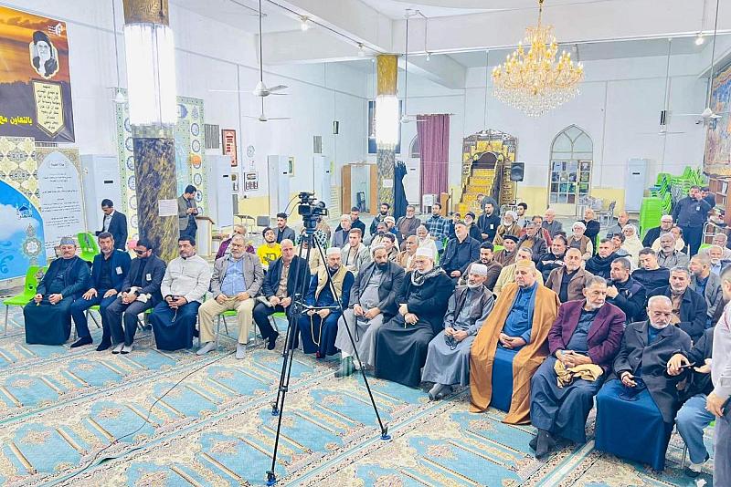 المجمع العلمي للقرآن الكريم يحيي ذكرى وفاة السيدة زينب (عليها السلام) في قضاء المدائن