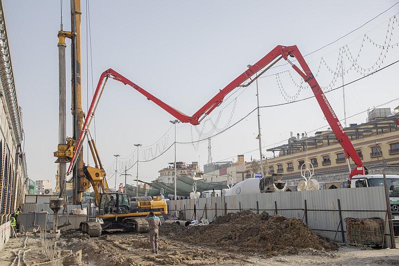 العتبة العباسية المقدسة تستأنف العمل في مشروع سرداب صحن باب القبلة الكبير