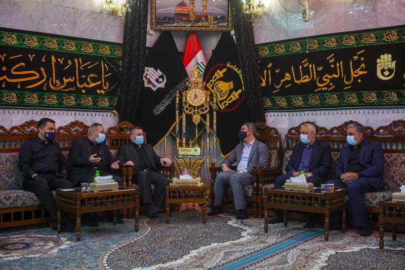 وزيرُ النفط يتشرّف بزيارة العتبة العبّاسية المقدّسة ويطّلع على مجمل خدماتها المقدَّمة للزائرين