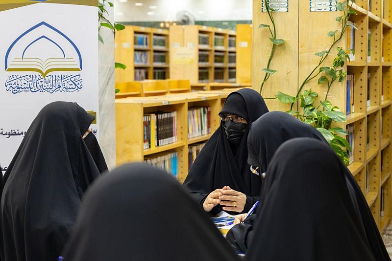 مكتبة أمّ البنين (عليها السلام) النسوية تنهي استعداداتها الخاصة بزيارة الأربعين