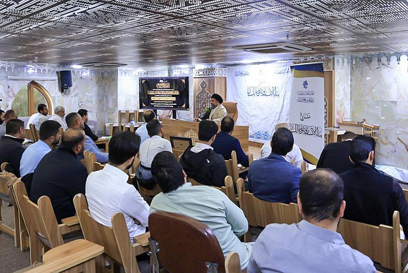 دار علوم نهج البلاغة تقدّم المحاضرة الـ 13 ضمن مشروع بناء الإنسان وتقويم اللسان