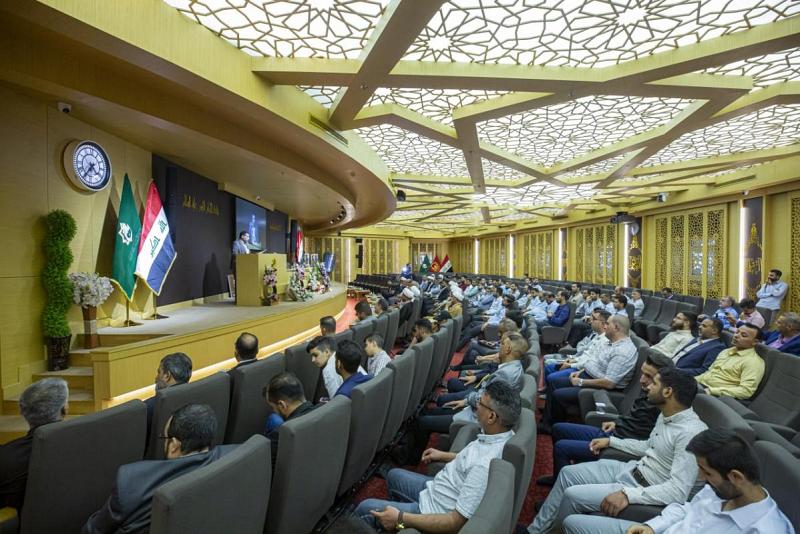 العتبةُ العبّاسيةُ تنظّم حفلَ تتويج الفِرق الفائزة في مسابقة معارف التراث الفرقيّة الرمضانيّ