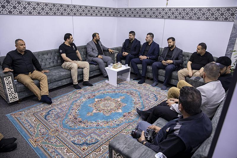 إعلام العتبة الحسينية المقدسة يشيد بخدمات المركز الإعلامي الخاص بزيارة الأربعين