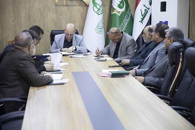 جمعية العميد تعقد اجتماعها الدوريّ لمناقشة البحوث المشاركة في مؤتمر العميد الدولي السابع