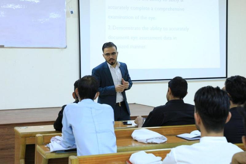 كلية التمريض في جامعة العميد تؤكد سعيها للوصول إلى التصنيفات العالمية