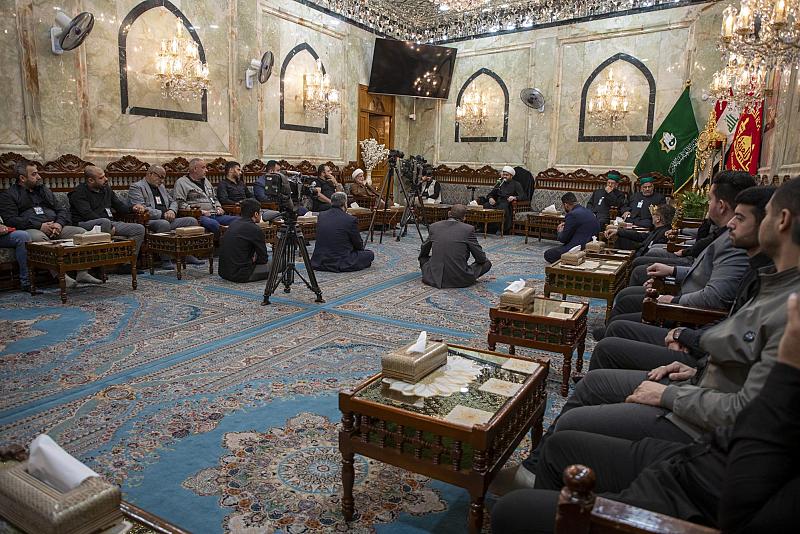 العتبة العباسية تواصل عقد مجلس عزائها السنوي بذكرى شهادة الإمام الكاظم (عليه السلام)