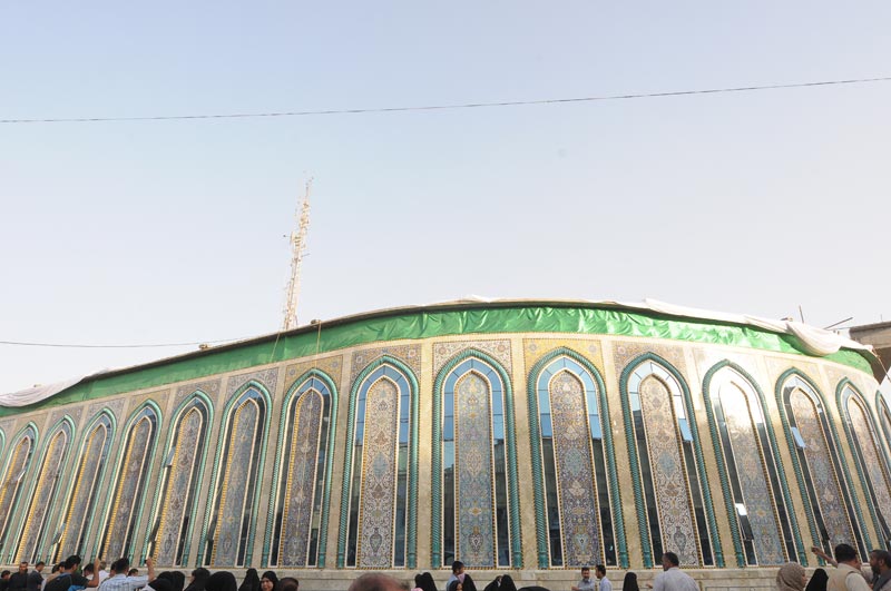إفتتاح جزء من الواجهة الخارجية لمشروع التوسعة الأفقية للعتبة العباسية المقدسة  