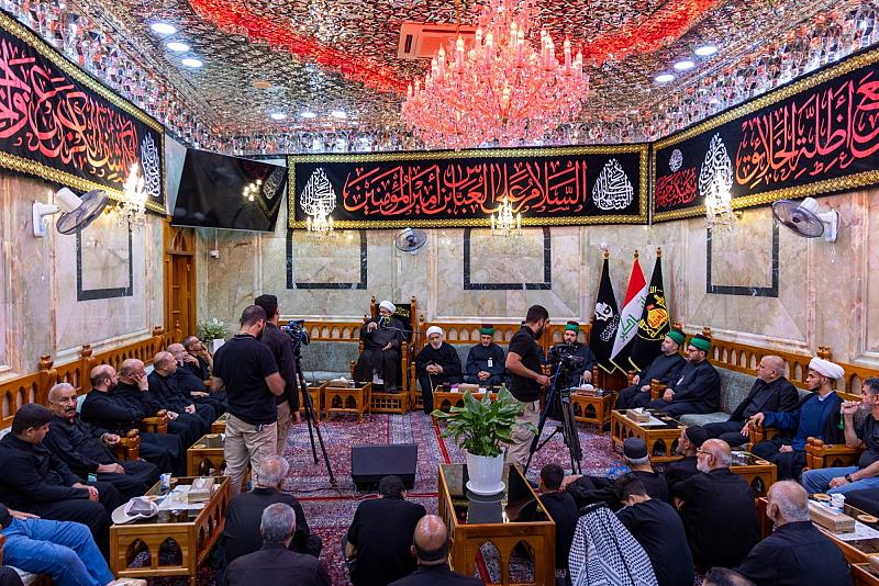 عَبرَ مجلس عزائه الأسبوعي.. قسمُ العَلاقات العامّة يحيي ذكرى شهادة الإمام الحسن المجتبى(عليه السلام)