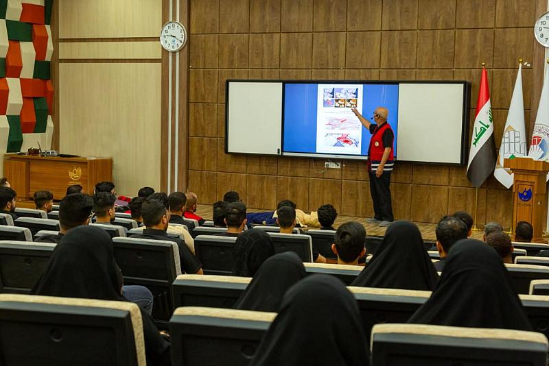 جامعة الكفيل تختتم دورتها التّدريبية عن الإسعافات الأوَّليّة