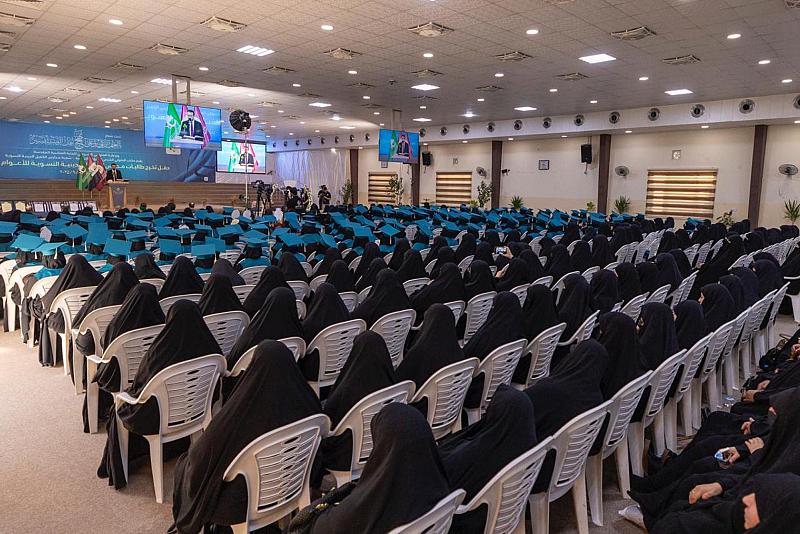 العتبة العباسية المقدسة تطلق فعاليات حفل تخرج طالبات مدارس الكفيل الدينية النسوية