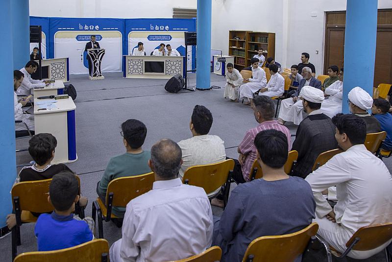 العتبة العباسية المقدسة تختتم المسابقة القرآنية الفرقية في مجمع العباس (عليه السلام) السكني