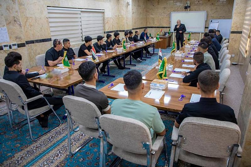قسم التطوير ينظم ورشة تدريبية لشباب من آمرلي ضمن برنامجه التأهيلي
