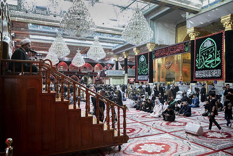 العتبة العباسية المقدسة تقيم مجلس عزاء بذكرى شهادة الرسول الأكرم (صلى الله عليه وآله)