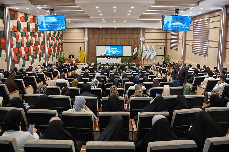 جامعة الكفيل تحتفي بذكرى ولادة الإمام المهدي (عجّل الله فرجه الشريف)