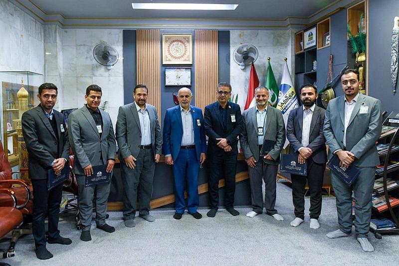 العتبة العبّاسية تكرّم المنتسبين المساهمين في إنجاح مؤتمر متحف الكفيل الدولي الرابع