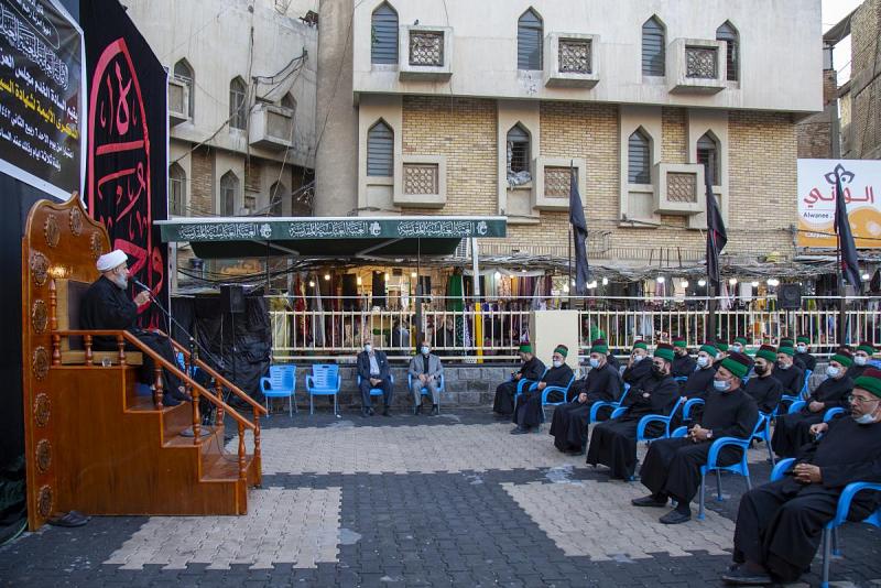 السادةُ الخدم يُحيون ذكرى شهادة جدّتهم الزهراء (عليها السلام)