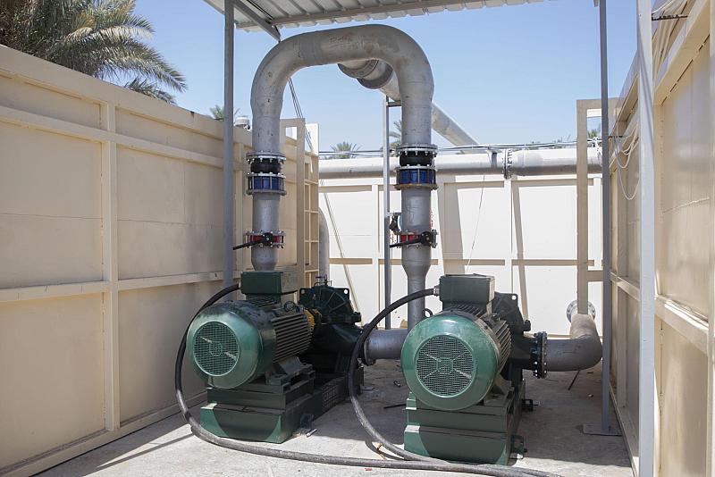العتبة العباسية تُطلق التشغيل التجريبي لمحطّة مياهٍ تقع على طريق يا حسين