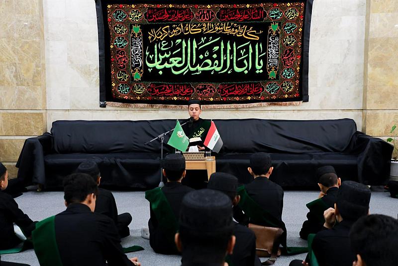 المجمَع العلميّ يواصل إقامة مجلسه العزائي بذكرى شهادة الإمام الحسين (عليه السلام) في النجف الأشرف