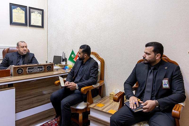 قسم العلاقات العامّة يناقش منهاج محطات فتية الكفيل الثقافية في نينوى